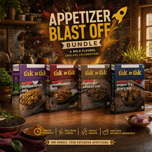 Appetizer Blast Off Bundle - 4 bold flavors